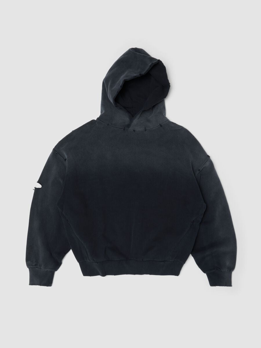 Sunfaded Black Hoodie_1