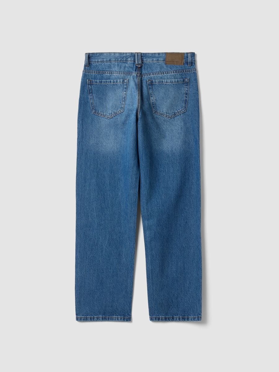 Relaxed-fit pure cotton denim jeans_6