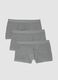 Tripack di boxer grigi in cotone organico_4