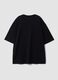 T-shirt noir en pur coton avec imprim&eacute; New York Knicks_6