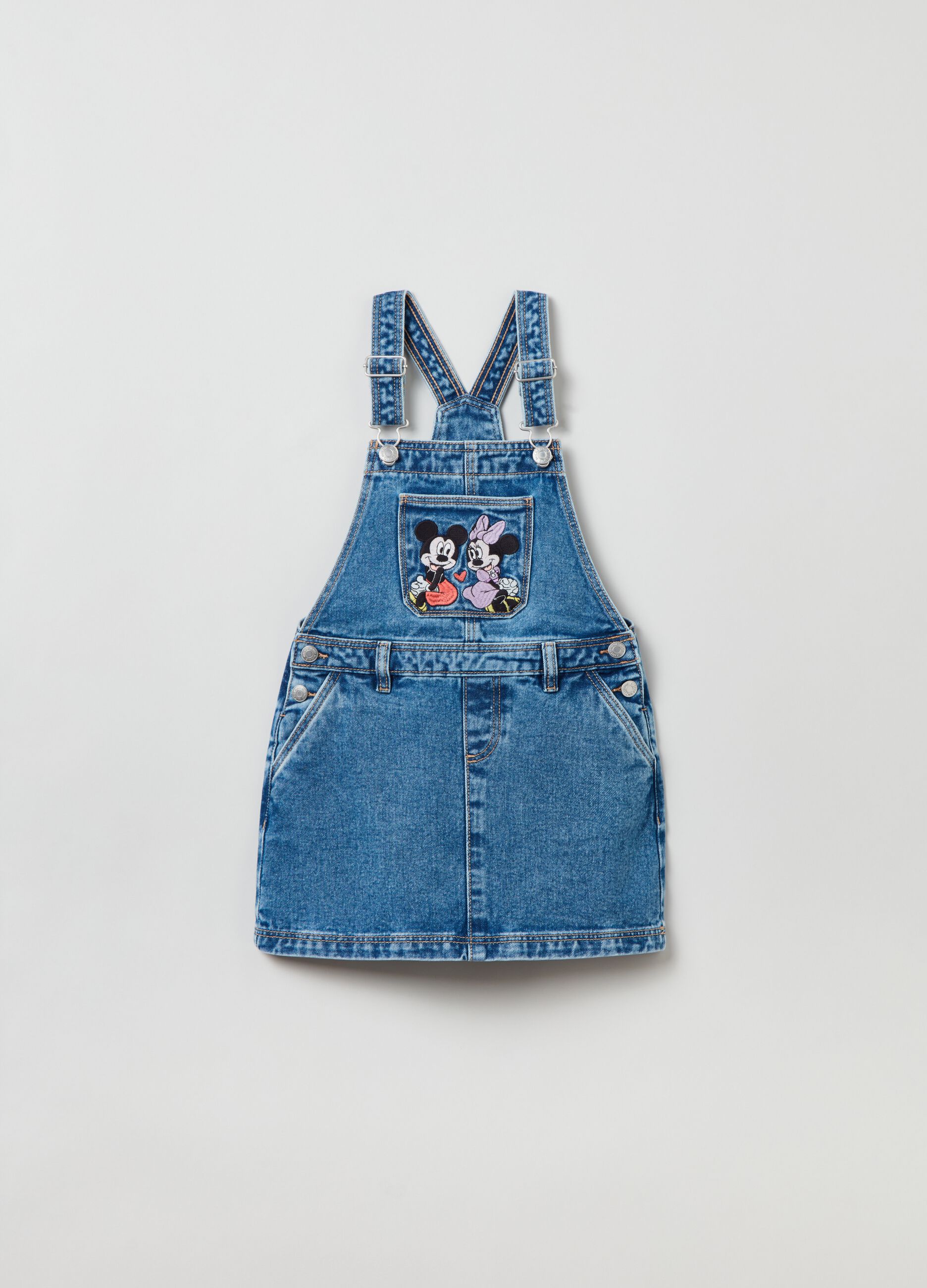 Peto falda de denim Disney Minnie