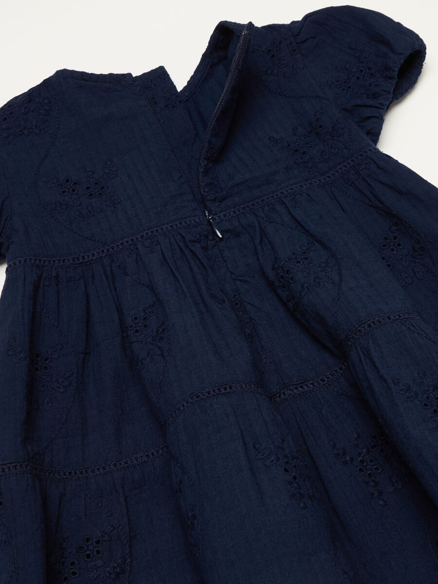 Tiered dress in cotton broderie anglaise_2