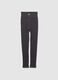 Grey striped long leggings regular fit with Everlast logo_4