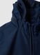 Child's blue regular fit jacket with full zip and hood_3