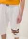 White cotton blend shorts regular fit with Everlast logo_3