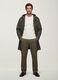 Imperme&aacute;vel verde regular fit com fecho_1