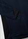 Blue and black high-collar sweatshirt, regular fit with half zip_5