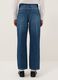 Pure Cotton Blue Baggy Fit Jeans_2