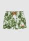 Multicolour regular fit swimming trunks with Everlast print_4