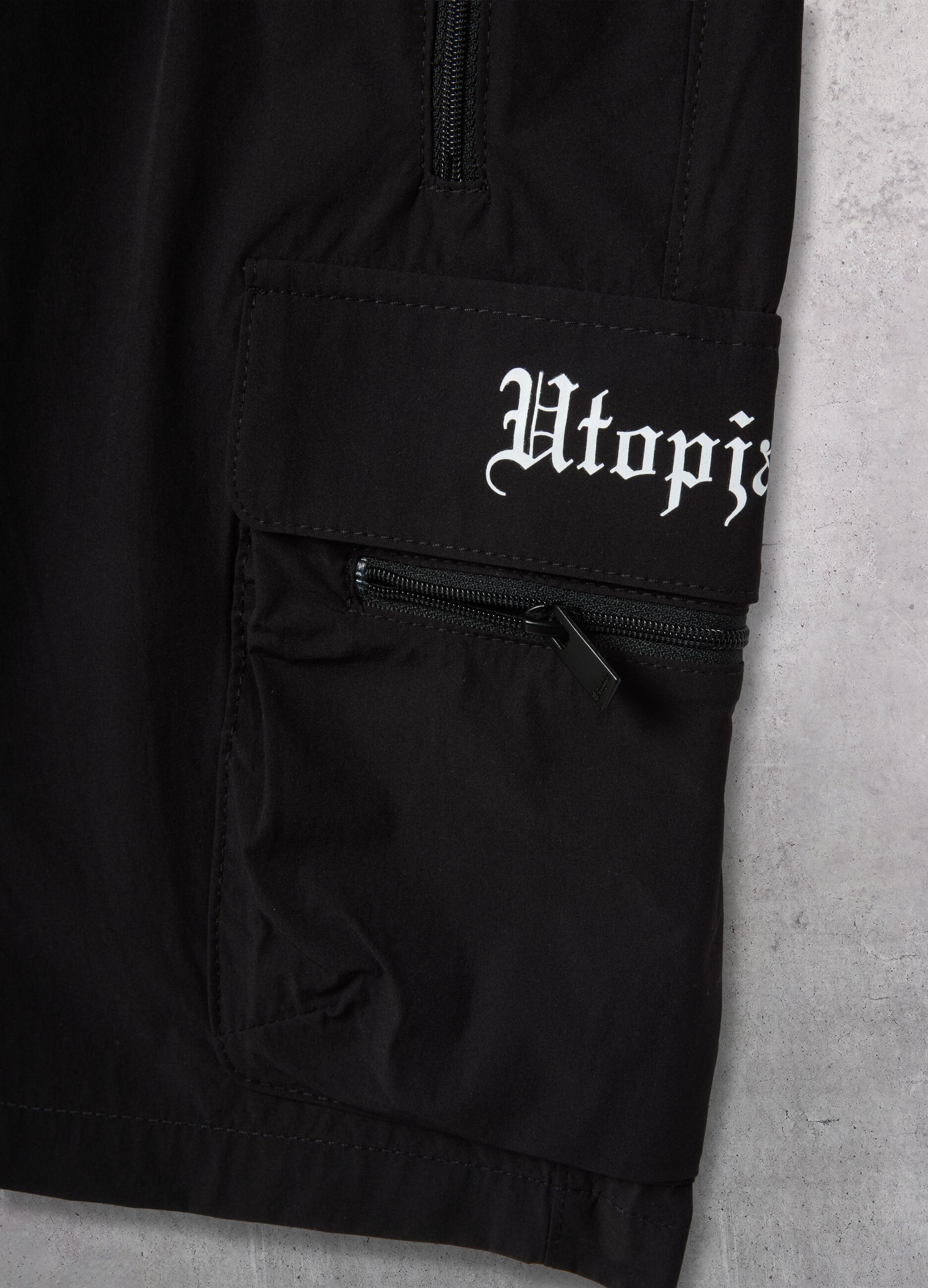 Kombat Active Cargo Shorts Black