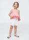 Cotton and lyocell blend shorts_0