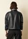 Biker bomber jacket with high neck_2