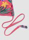 Pink triangle bikini top in stretch fabric_6