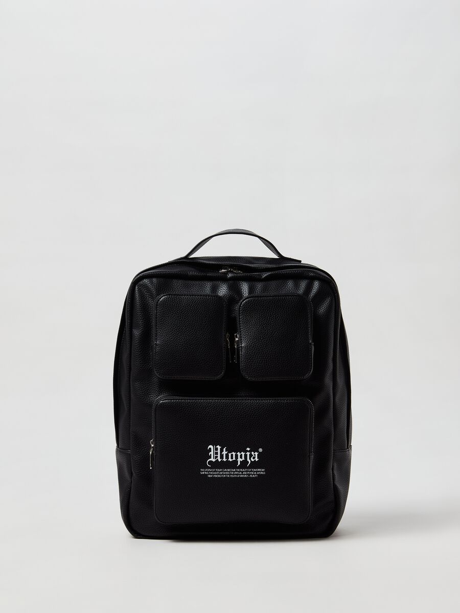 Cargo Eco Leather Backpack_3