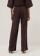 Braune Straight-Fit-Hose aus Viskose-Leinen-Mix_2