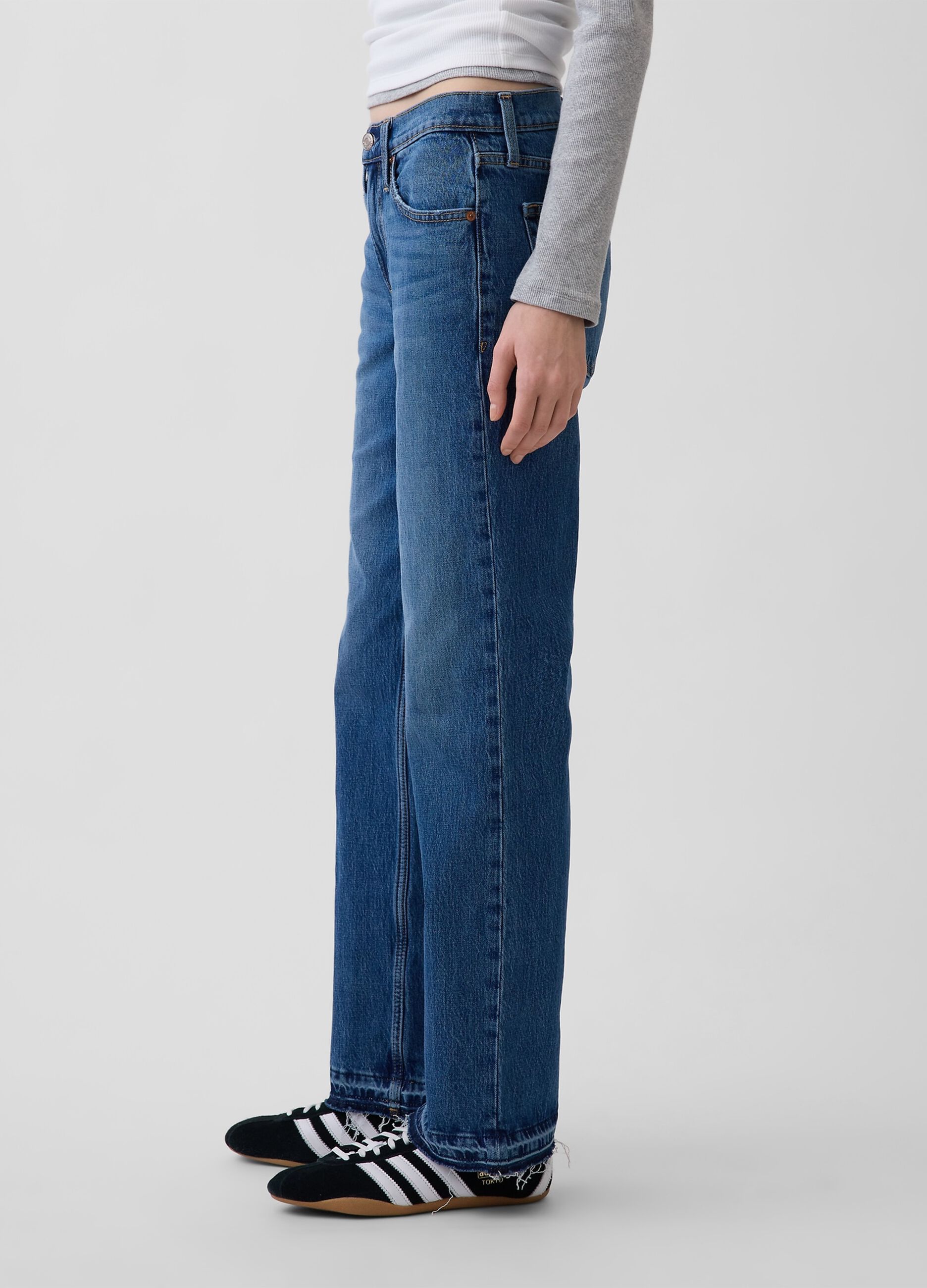Stretch cotton jeans