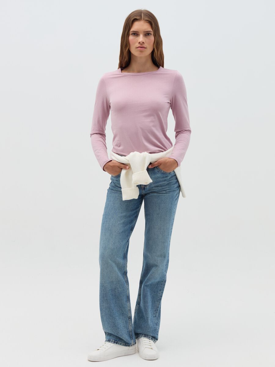 Long-sleeved T-shirt in cotton_1