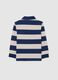 Boys' Multicolour Stripe Polo Shirt in Pure Cotton Regular Fit_1