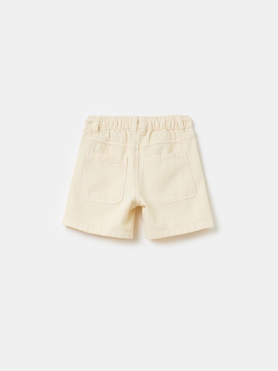 Shorts de algodón con cordón_1