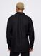 Black shirt with long sleeves in linen_2
