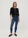Blue denim skinny-fit jeans in stretch cotton_0