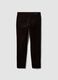 Braune Five-Pocket-Hose aus Stretch-Baumwolle_2