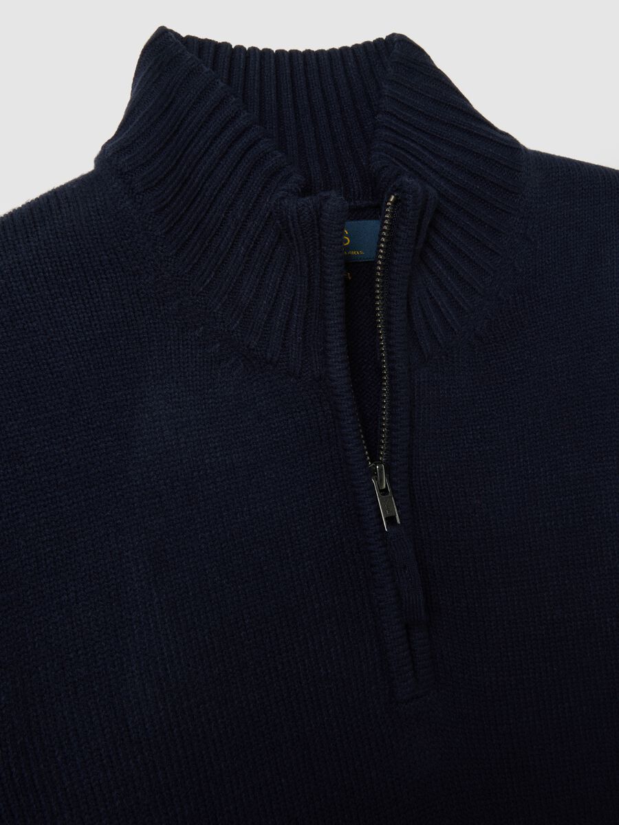 Blue regular fit jumper_5