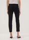 Black stretch viscose slim-fit chino trousers_2