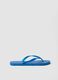 Blaue Zehentrenner f&uuml;r den Strand_0