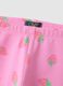 Girls' Stretch Organic Cotton Pink Skinny Leggings_2