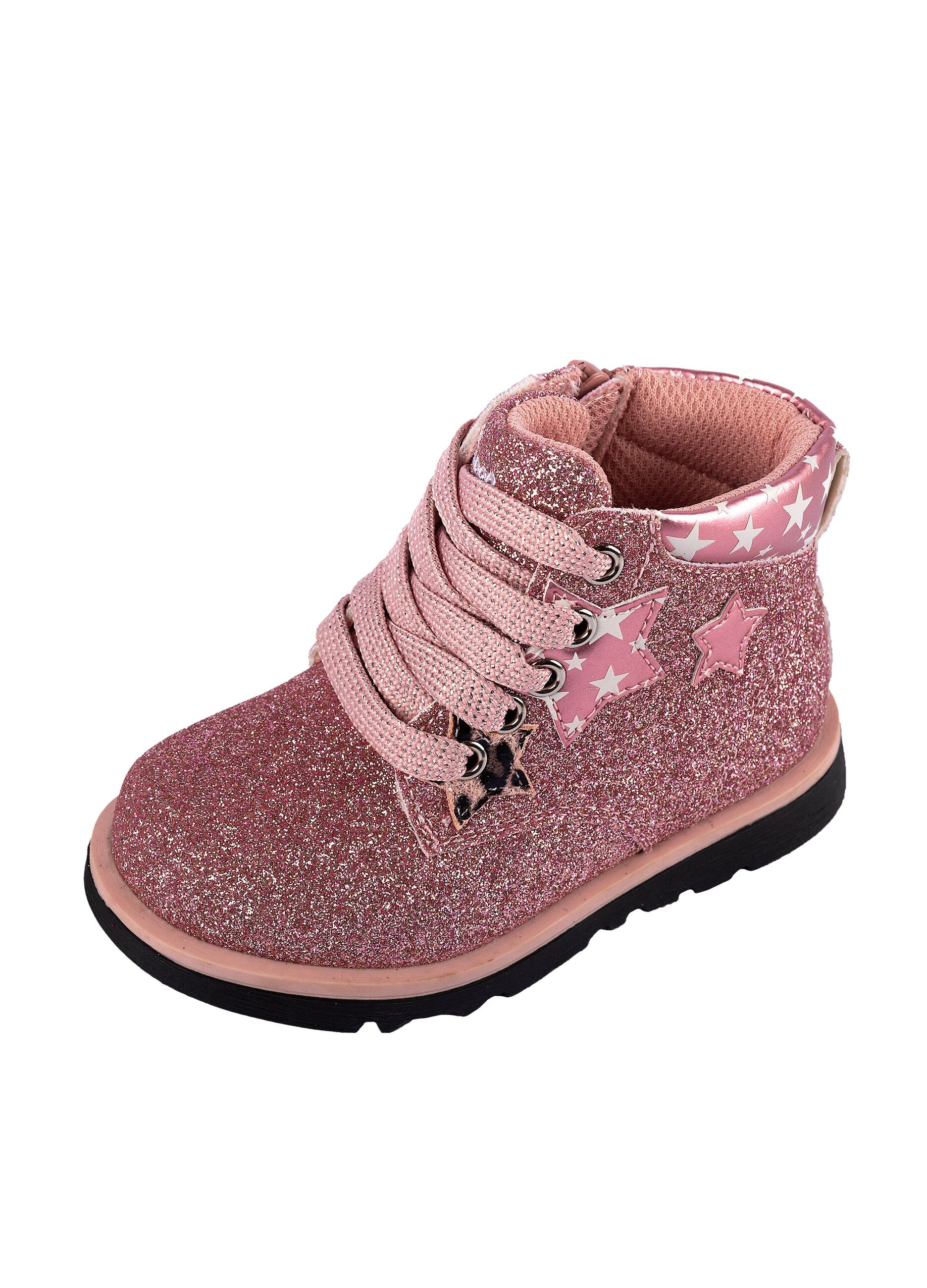Chicco glitter ankle boots with small stars