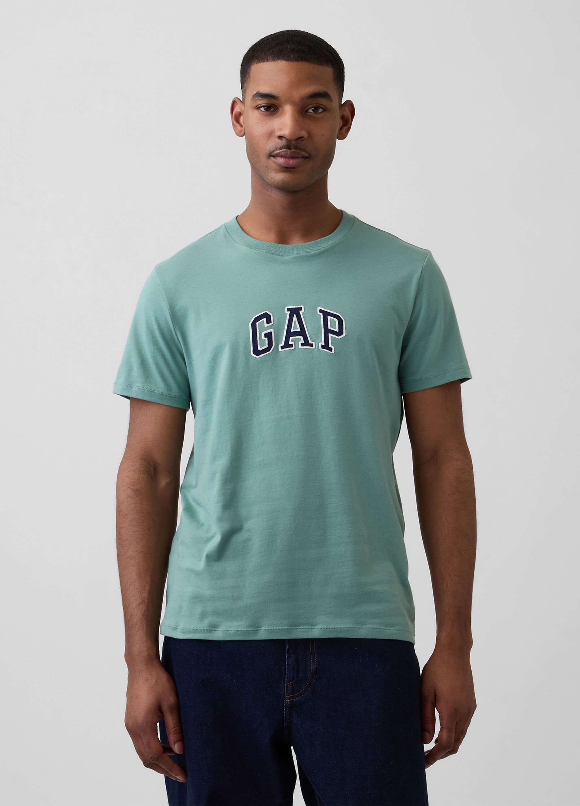 GAP Logo T-Shirt aus reiner Baumwolle mit kurzen &Auml;rmeln