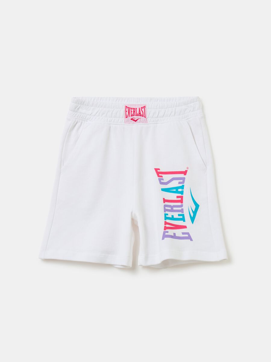Shorts with logo print_0
