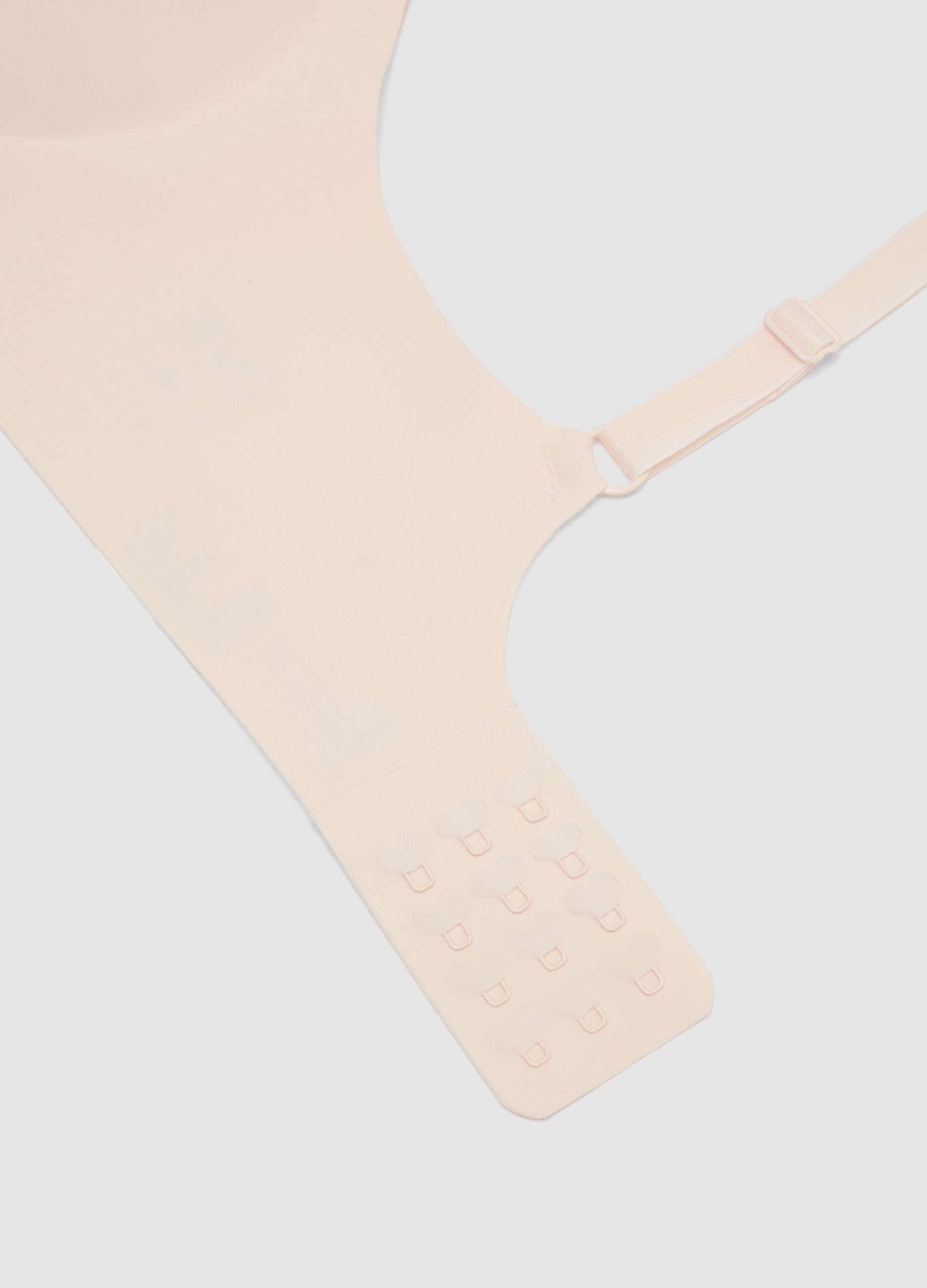 Rosa BH aus Stretchmaterial mit herausnehmbaren Einlagen