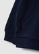 Blaue reine Baumwolle-Sweatshirt f&uuml;r Kinder, Regular Fit mit Tasche_3
