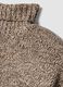 Brown roll-neck wool-blend oversized jumper_1