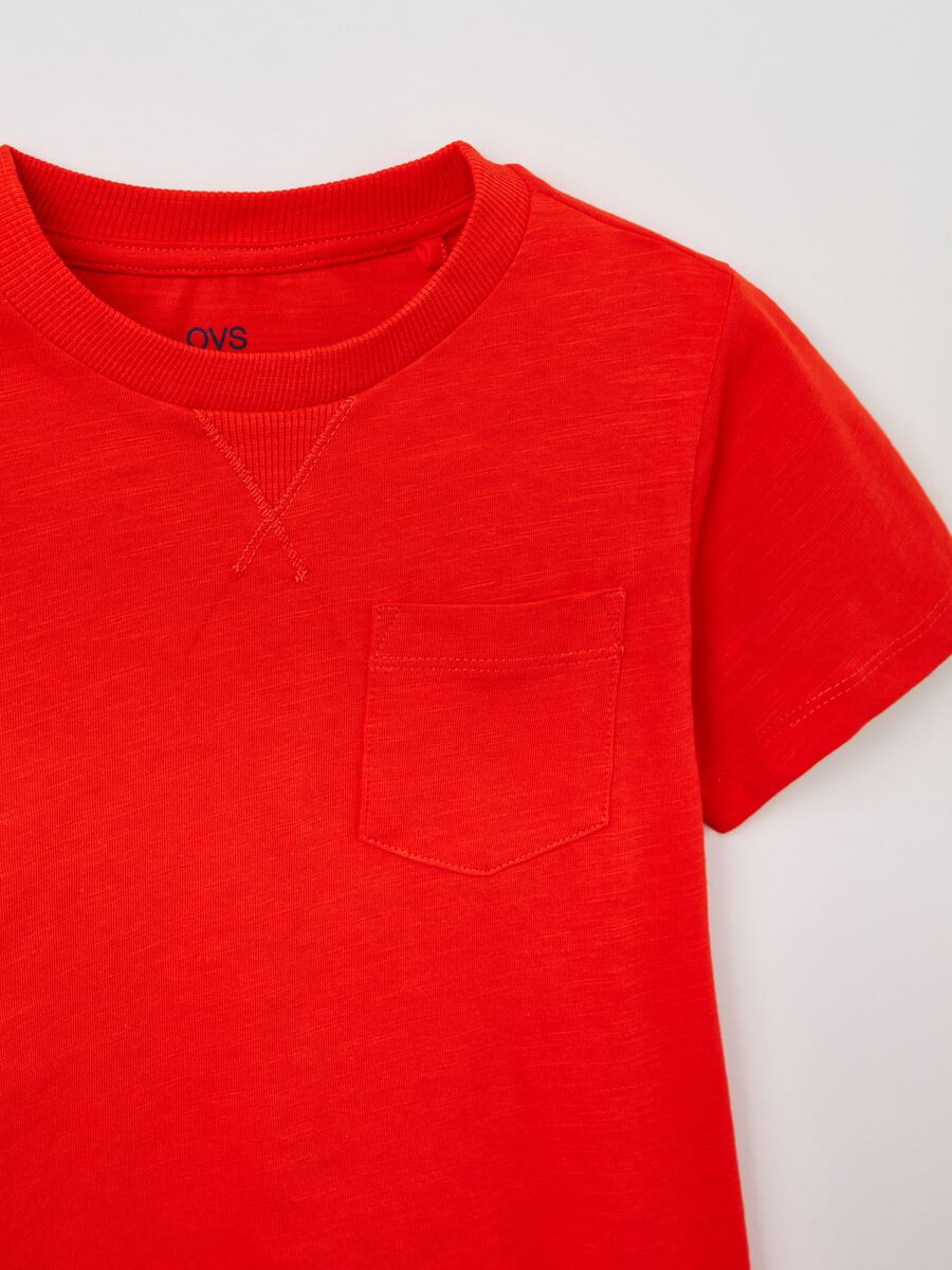 Cotton T-shirt with pocket_2