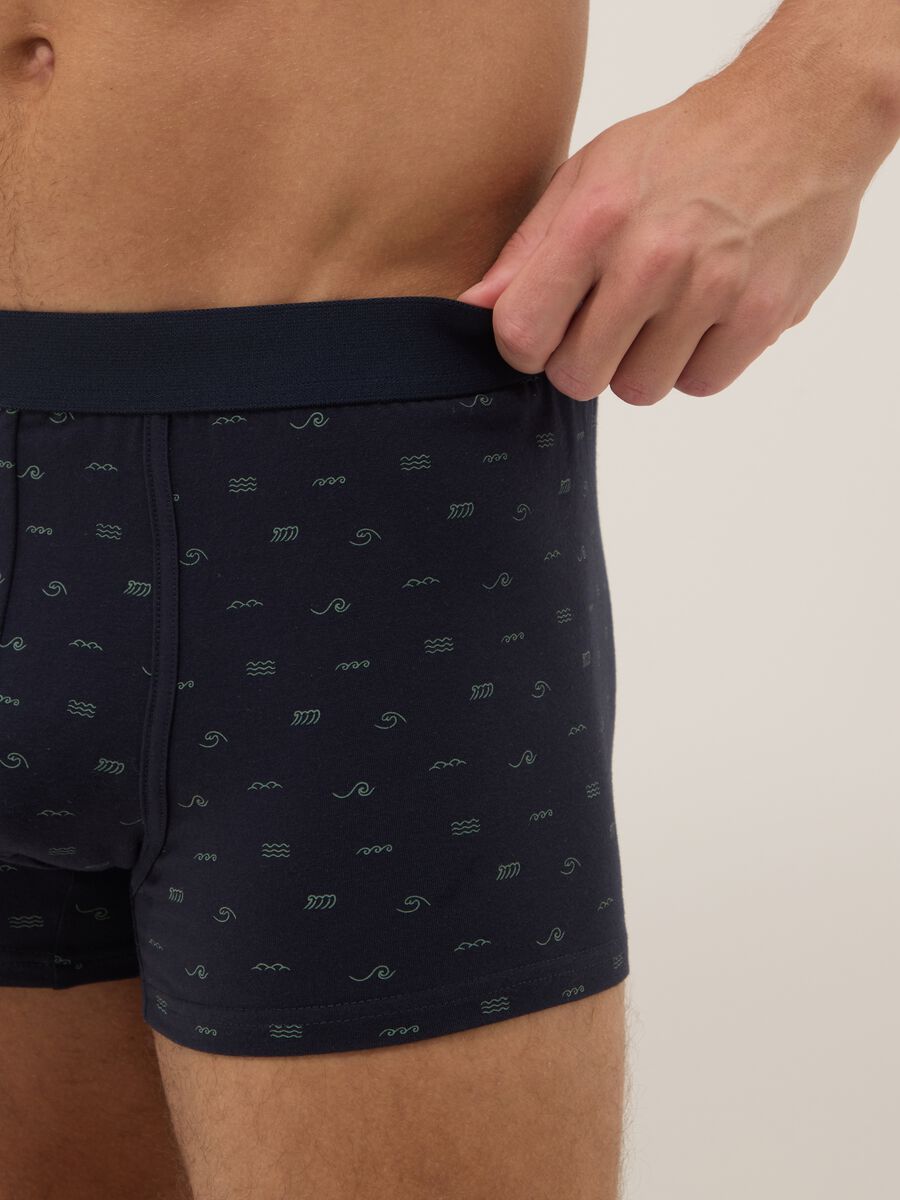 Multicolour stretch cotton boxer 3-pack, regular fit_3