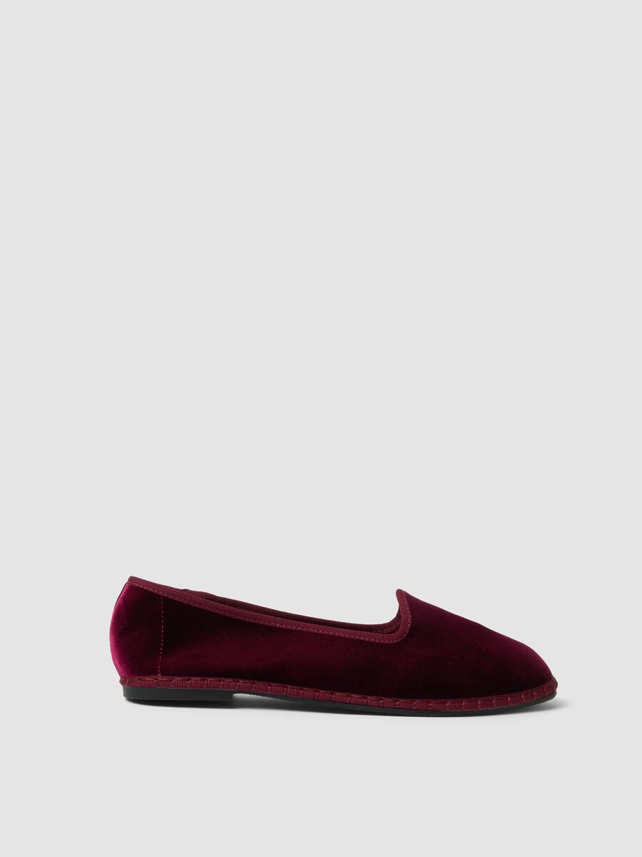 Classic purple ballet flats_0