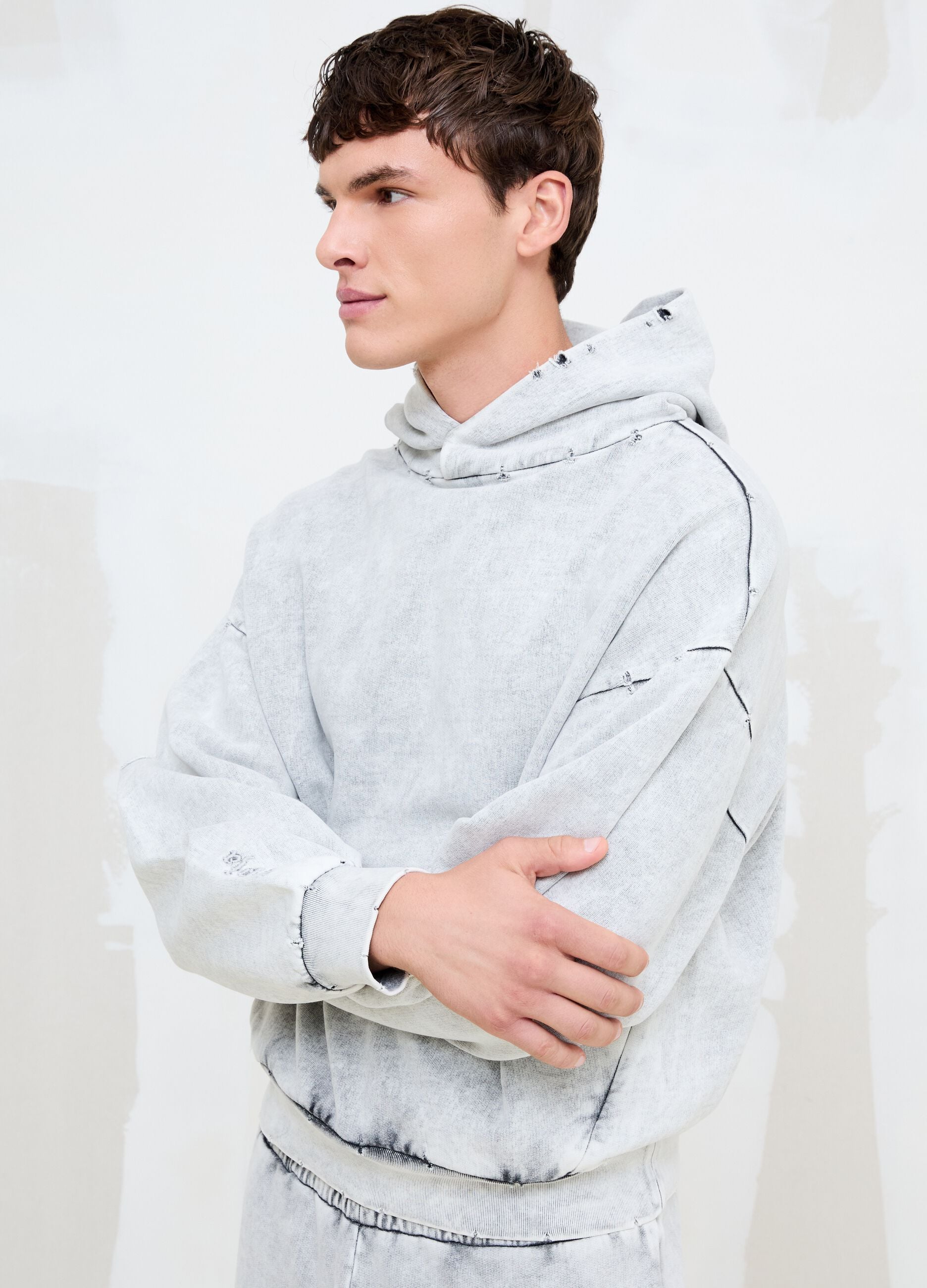 Washed Moonstone Hoodie