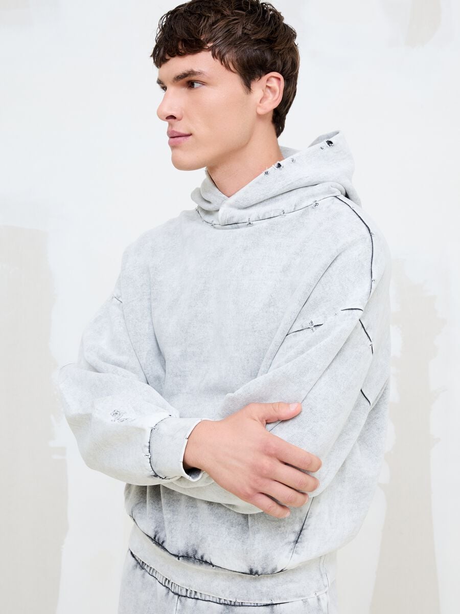 Moonstone Hoodie im Washed-Look_0