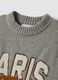 Maglia grigia in viscosa elasticizzata girocollo jacquard_5