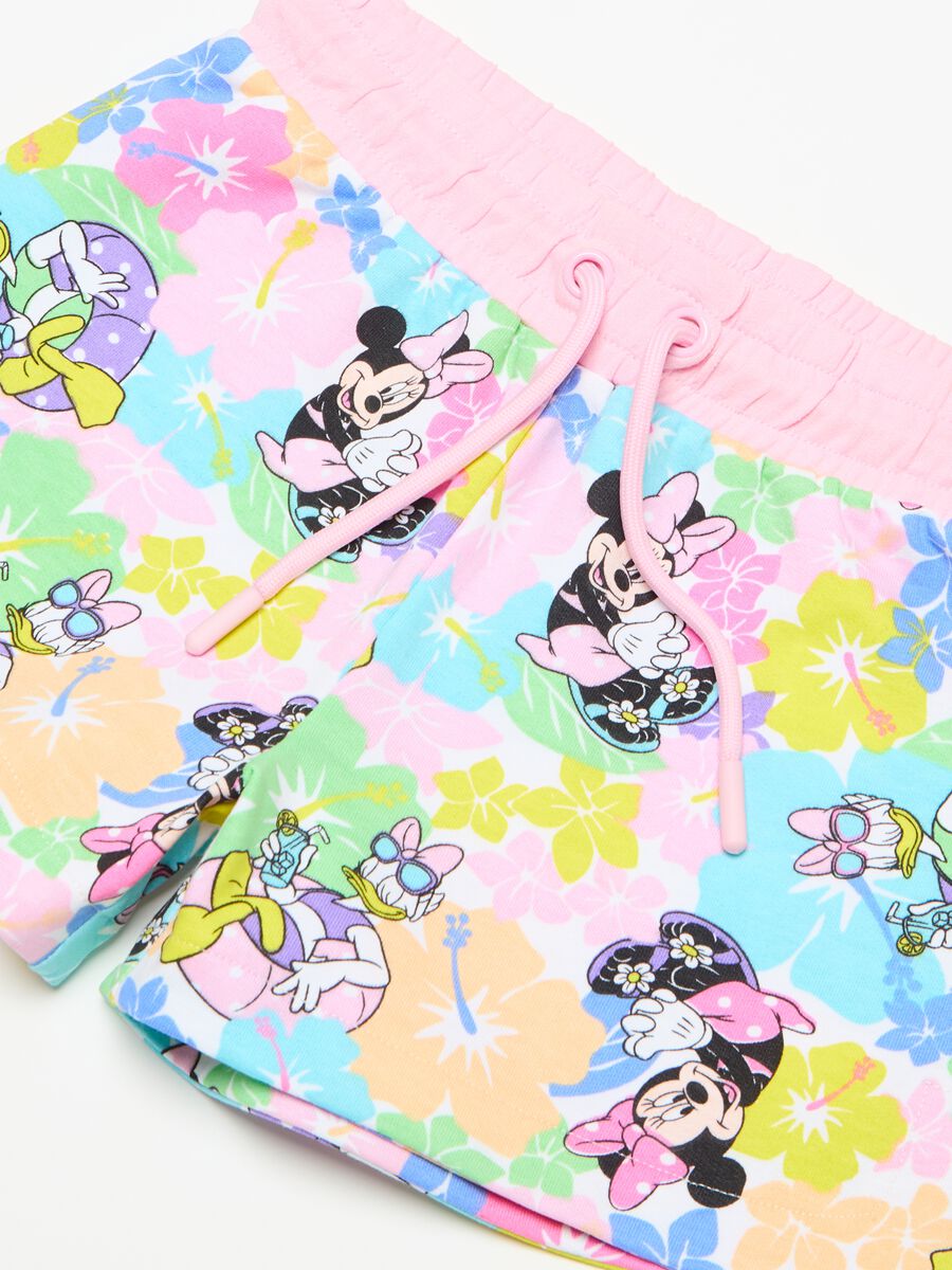 Shorts with Hawaiian Minnie Mouse and Daisy Duck print_2