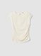 White pure cotton regular fit tank top_5
