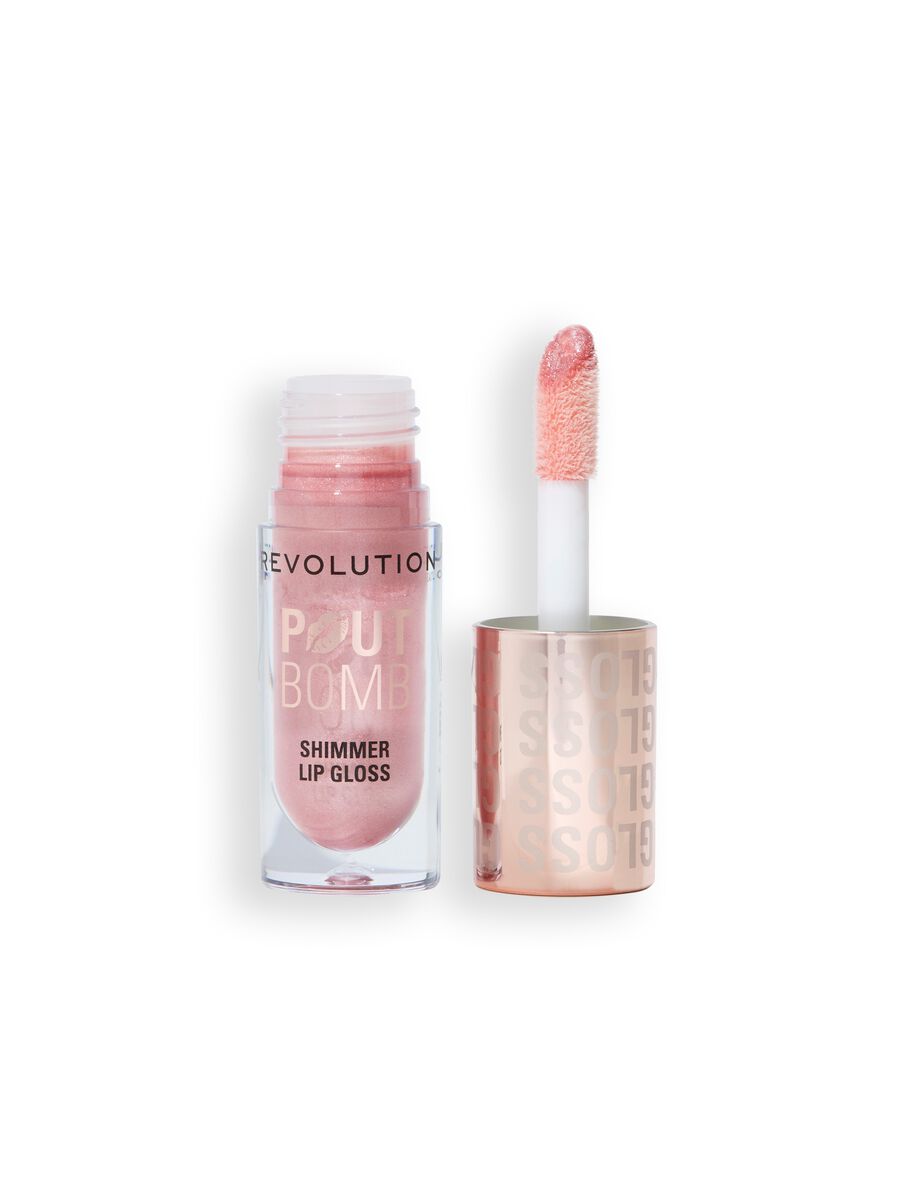 Revolution Pout Bomb Shimmer Gloss Shine Pink_1