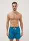Blue swim shorts with elasticated waist_0