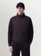 Red ultralight padded gilet with zip_0