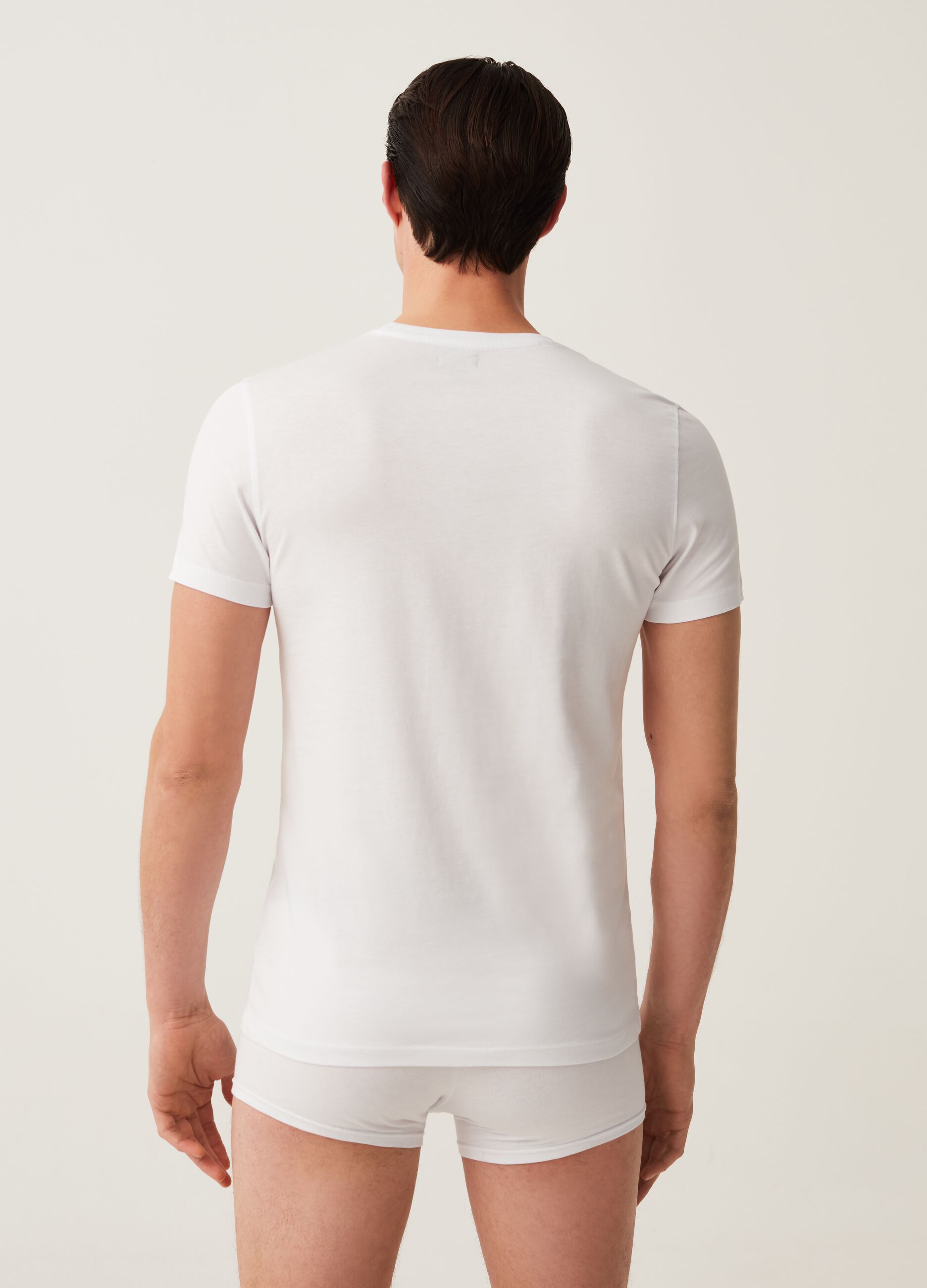 Camiseta interior de algodón Supima