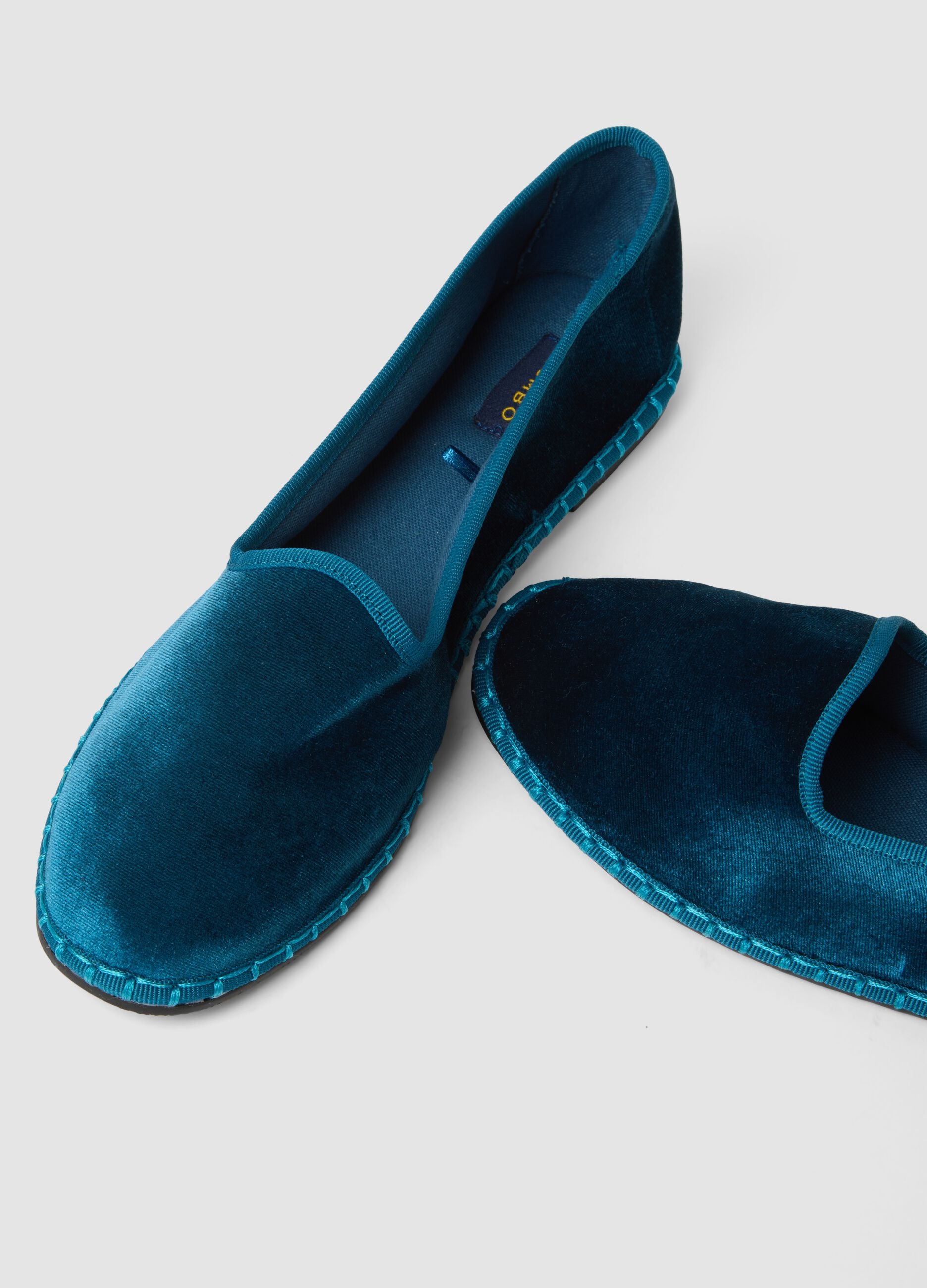 Classic blue ballet flats