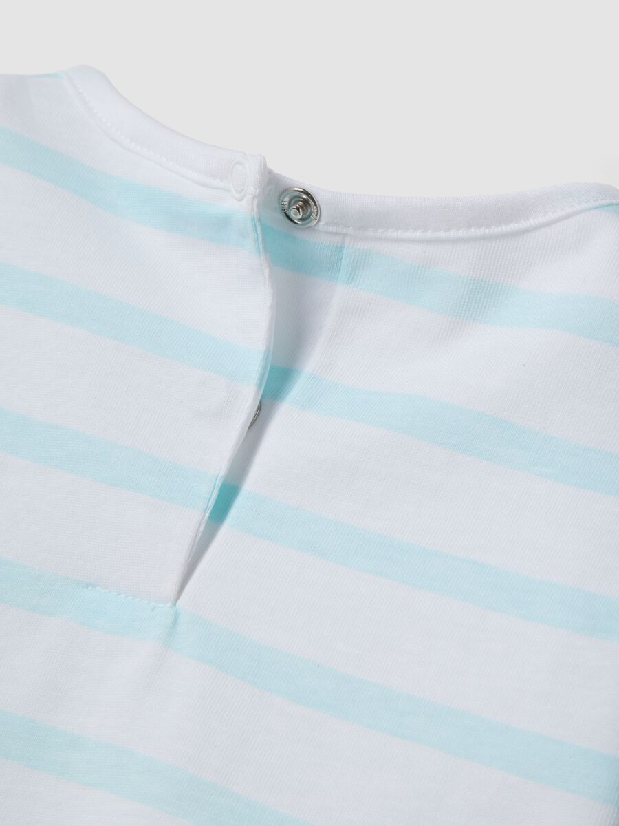 Multicoloured pure cotton baby girl short pyjamas with The Aristocats_3